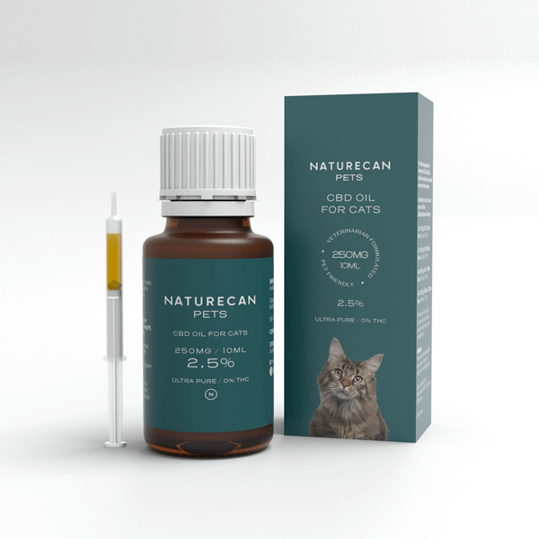 2.5% 貓咪專屬CBD油 - 10ml / 30ml