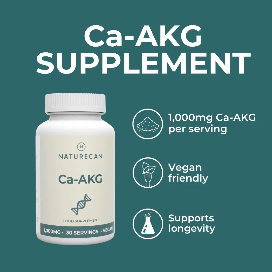Naturecan 台灣Ca-AKG α-酮戊二酸鈣膠囊