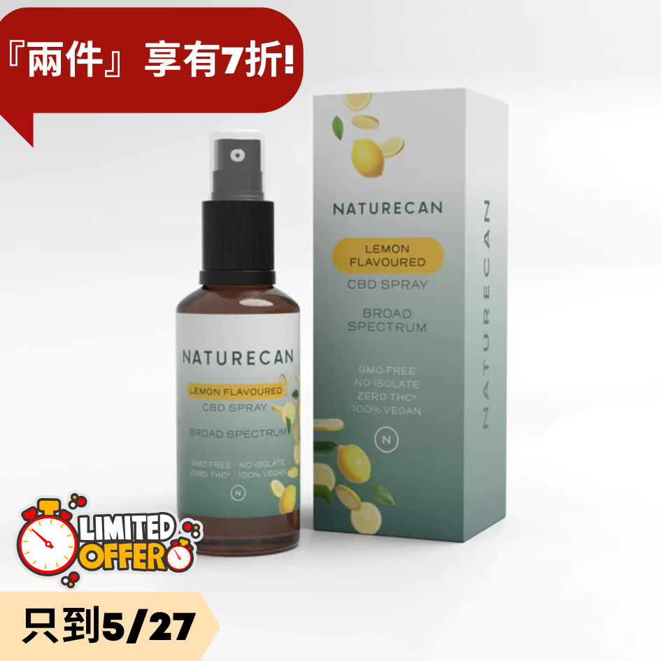 CBD油噴劑(檸檬/薄荷口味)
