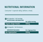 Naturecan 台灣 有機生薑膠囊